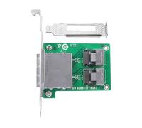 Wdbild Professional Adapter 2 Port Small SFF8088 To 36Pin SFF8087 Converter Card With Metal Bracket