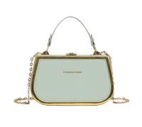 Wdbild PU Leather Shoulder Bag For Women Box Chain Handbag Crossbody Simple Commuting Candy Color Messengers Pu Leather Crossbody For Women Shoulder Chain Handbag Commuting