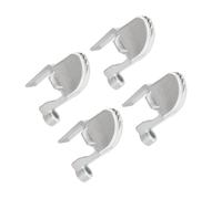Wdbild Quick Install Dock Hooks With Shock Absorbing Pads Strong ABS Adjustable Guard For Boats Yachts & Floating Platforms Versatile Watercraft Guardrail Clamp