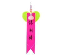 Wdbild Quickly Attach Reflective Cycling Streamers Improves Road Visibilities Durability Accessory Multiple Color Easyly Install Bike Streamers