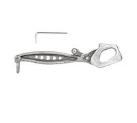 Wdbild Rappel Rock Climbing Rescuing Belay Device Downhill Equipment Heavy Duty Stainless Steels Climb Descender Rigging Plate Rock Climbing Gear