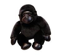 Wdbild Realistic Monkey Plush Pillow Plush Animal Pillow Soft Black Furry Monkey Plush Cushions For Adult Kids