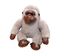 Wdbild Realistic Monkey Plush Pillow Plush Animal Pillow Soft Black Furry Monkey Plush Cushions For Adult Kids