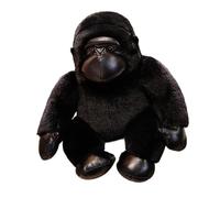 Wdbild Realistic Monkey Plush Pillow Plush Animal Pillow Soft Black Furry Monkey Plush Cushions For Adult Kids