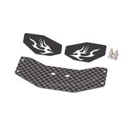 Wdbild Reinforced Wing Design Enhanced Traction Control 1/24 Remote Car Chassis Tracks Spoiler High Speeds Remote Stability Parts