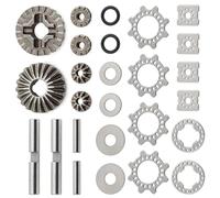 Wdbild Remote Control Car Front Rear Differential Set Alloy Diff Gear For Acceleration And Stability In Various Terrain High Strength Alloy Gears