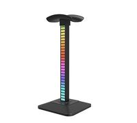 Wdbild RGB Headphone Stand With USB YpeC Input Desk Gaming Headset Holder Hanger Rack TypeC Fast Gamer Desktop Table