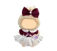 Wdbild Role Playing Doll Costume Set For 17cm Sitting Doll Enhances Creativity Interactive Anime Figure Easy Change Suit Plush Outfit Accessories