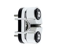 Wdbild Sailboats Rope Clamp Stainless Steel Bearing Rope Clamp With Leading Rings Balls Marine Boats Equipment Enduring Marine Boats Equipment