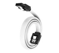 Wdbild SATAIII Serials Cable 50cm Nylons Braideds Sleeve AntiTangle With Locking Mechanism For PC Builds Sataiii Connectors Cable