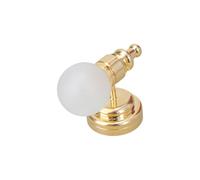 Wdbild Sconce Bedroom Wall Lamp Miniature Furniture Model Doll Houses Accessory Realistic Lighting Toy Playset 1:12
