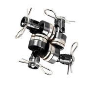 Wdbild Set Of 4 Invisible Car Shell Pillars Accessory For All Vehicle Types Sturdy Metal Protective Daily Use Car Shell Pillars