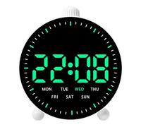 Wdbild Shockproof Electronic Timer Clock With Oversized Digital Optimaled For Nighttime Visibilities Needs LED Alarm Clock With Countdown Timer