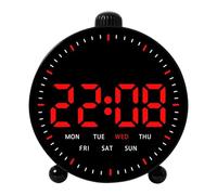 Wdbild Shockproof Electronic Timer Clock With Oversized Digital Optimaled For Nighttime Visibilities Needs LED Alarm Clock With Countdown Timer
