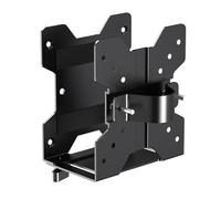 Wdbild Small PC Mount Computer Holder Wall Mount Easy Installation Space Saving Computer Under Desk Adapter Management PC Holder