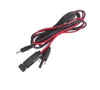 Wdbild Solar Plug To Power Cable 16AWG Heavy Duty Waterproof Solar To 5.5x2.1mm Charging Cable For Portable Panel