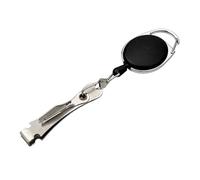 Wdbild Stainless Fly Fishing Nipper With Retractor Fishing Knot Tying Tool Line Cutter Clippers Multifunction Knot Tyer Fly Line Cutter