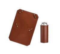Wdbild Tanks Protective Leather Sleeve Pad Cylinders Mats Stove Accessories Part For Stable Wilderness Cooking Equipment