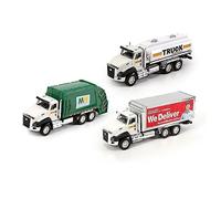 Wdbild Toddler Toy Vehicle Realistic Car Model Excavator Inertia Car Boy Pullback Toy Engineering Truck Sanitation Vehicle