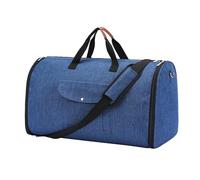 Wdbild Travel Bag, Multifunctional Suit Storage Bag Large Capacity Shoulder Bag with Shoes Compartments Handbag for Business and Travel