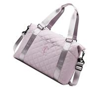 Wdbild Travel Bag, Women's Duffle Bag Large Capacity Travel Shoulder Bag for Short Trip with Easy Attach to Suitcase Handle Gym Handbag