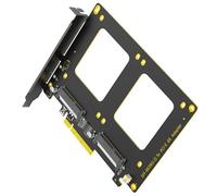 Wdbild Two SFF 8639 HDDs To PCIe4.0 8X Adapter PCIe Bifurcation For Computer Connection And Expansion Two Adapter