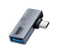 Wdbild Type C Hubs 100W Fast Charging Adapter 10Gbps Data Synchronization Double Port Connection Heat Dissipation Aluminum Body Portable PD Charging Dock