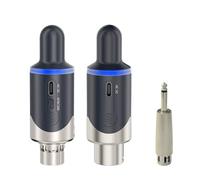 Wdbild UHF Microphone For PC Gaming Stream Podcast Computer Condenser Mic With Phone Adapter Headphone Output Rechargeable Mic Converter