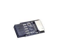 Wdbild USB 2.0 9 Pin To USB C Adapter Connector PC Internal Motherboard 9 Pin USB 2.0 Converters For Desktop Computer High Speed USB Connection
