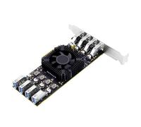 Wdbild USB 3.2 PCIE Expansion Card With 8Port For Fast Data Transfer For Quick And Easy Device Connection High Performances Desktop USB Controller