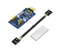 Wdbild USB 9Pin Splitter USB 2.0 9pins Connection Adapter Port Multilier For Computer Motherboard Extension Use