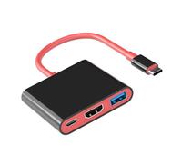 Wdbild USB C Docking Station Video Adapter With HDTV USB3.0 USB C Port For Game Console HDTV Dock Station Gaming