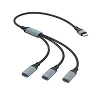 Wdbild USB C Hubs Essential Adapter Splitter Converter Suitable For Enhancing Laptop Tablet Telephone Device Functionality