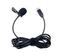 Wdbild USB C Lapel Mic Type Clip On Mic Omnidirectional Microphone Enhanced Sound For Content Creation C Microphone For Video