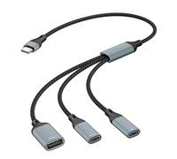 Wdbild USB C Splitter Adapter Supports Fast Charging And Data Transfer For Phone Tablet And Other Devices Type C Adapter
