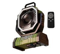 Wdbild USB Camping Fan Light Powerful And Quiet Great 20000mah Powerful For Outdoor Use And Emergencies Long Battery Quiet Fan