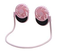 Wdbild USB Rechargeable Portable Fan Handheld Neck Fan Cooler 3 Speed Adjustable