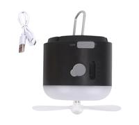 Wdbild USB Type C Camping Light And Fan With Two Speed Setting And Four Brightness Multiple Purpose 4 In 1