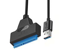 Wdbild USB3.0 Adapter Cable 6Gbps For Efficient 2.5Inch Solid Disk/Solid Disk Transfer Supports UASP Fast Hard Drive Converter