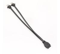 Wdbild USB3.0 Faceplate Cable USB Panel Mount 19Pin USB3.0 Header For Easy Connection And Fast Transfer PC Case USB A Connectors Cable