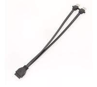 Wdbild USB3.0 Faceplate Cable USB Panel Mount 19Pin USB3.0 Header For Easy Connection And Fast Transfer PC Case USB A Connectors Cable