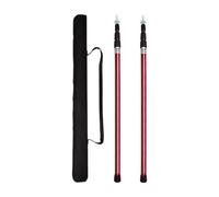 Wdbild Various Position Aluminum Alloy Tent Poles With Locking Mechanism Suitable For Awnings Stability In Outdoor Activity Telescoping Camping Tent Rod