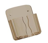 Wdbild Wall Phone Holder Bracket Clear Strong Adhesive Design For Home & Workplace With Charging Hole And Remote Control Stand Living Room Phone Stand