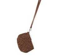 Wdbild Wallet, Korean Styles Leopards Print Small Coin Purse for Fashion Women Stylish Animal Pattern Purses Compact Travel Money Bag