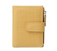Wdbild Wallet, Stylish and Compact Women's Short Folding Wallet Small Solid Color Card for Girls