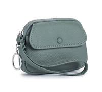 Wdbild Wallet, Stylish and Portable Coin Purse for Men and Women Keychain Money Bag Change Pocket Solid Wallet for Daily Use