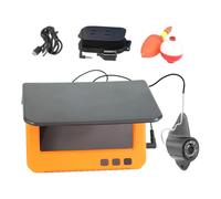 Wdbild Waterproof Monitor Fishing Camera With 15m Cable 4.3Inch LCD Fish Finder For Deeply Water Exploration Ice LED Ice