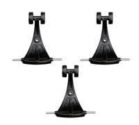 Wdbild Wheel Bracket Replacements For Kids Twist Car Heavy Duty Metal Structure Easy Assembly Twist Car Accessory 3PCS Repairing Part For Kids Swing