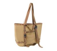 Wdbild Wide Mouth Camping Tool Bag Tote Large Capacity Bag Outdoor Hiking Organizers Backpack for Camping and Fishing