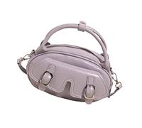 Wdbild Women Bag Solid Color Shoulder Bag Top Handle PU Leather Crossbody Simple Handbag Fashion Messengers Women Shoulder Simple Crossbody Top Handle Pu Leather